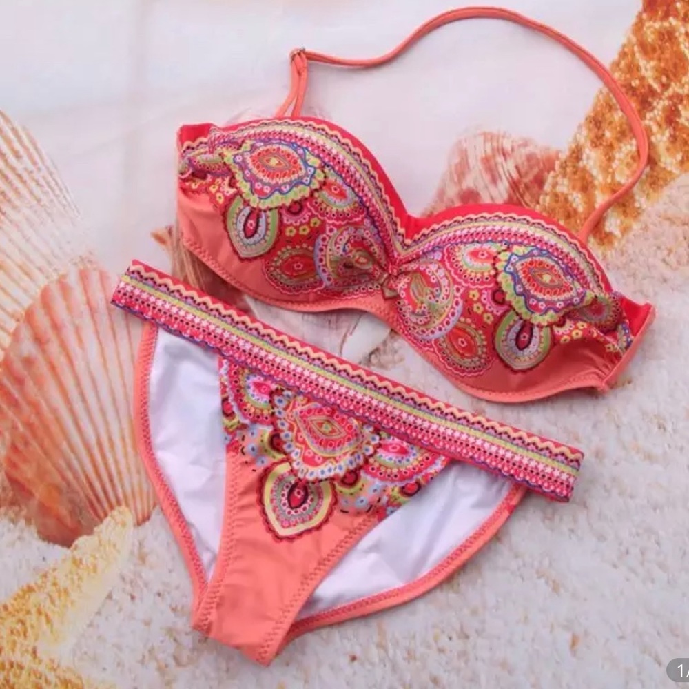 2 piece set swimwear.